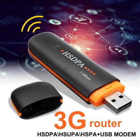 HSPA 3G LET USB Dongle Wifi Router Mobile Broadband Modem Portable MIFI ...