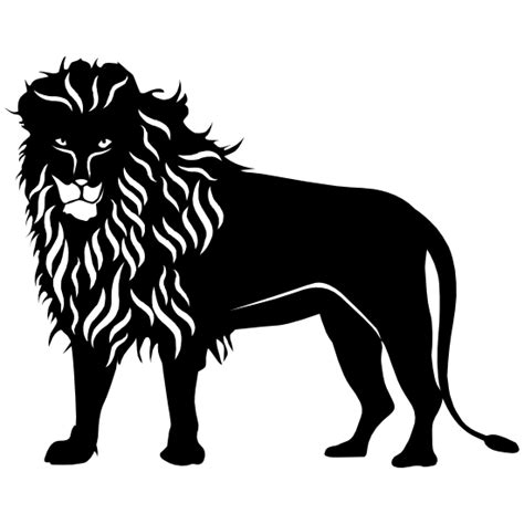 Detailed Lion Sticker