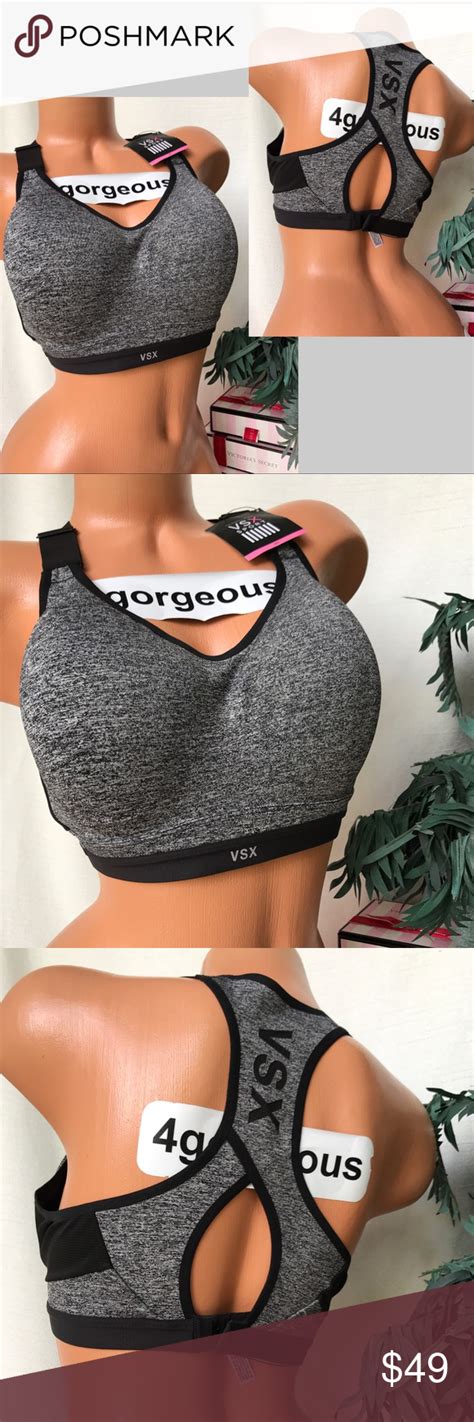 Sports bra or a normal bra, they both are the most comfortable type of all bras. VS 38d INCREDIBLE VSX MARLED GRAY LOGO SPORTS BRA NWT ...