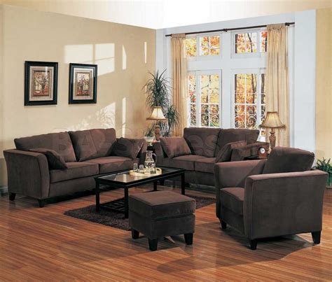 Paint ideas for living rooms & popular living room colors. Awesome brown theme paint colors for small living rooms ...