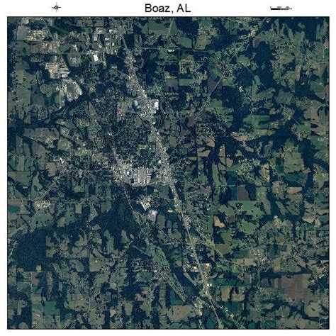 Aerial Photography Map Of Boaz Al Alabama