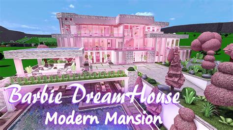 Roblox Bloxburg Mansion Modern Blush House