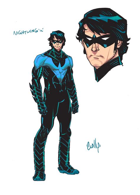 New 52 Nightwing Design Comic Art Community Gallery Of Comic Art