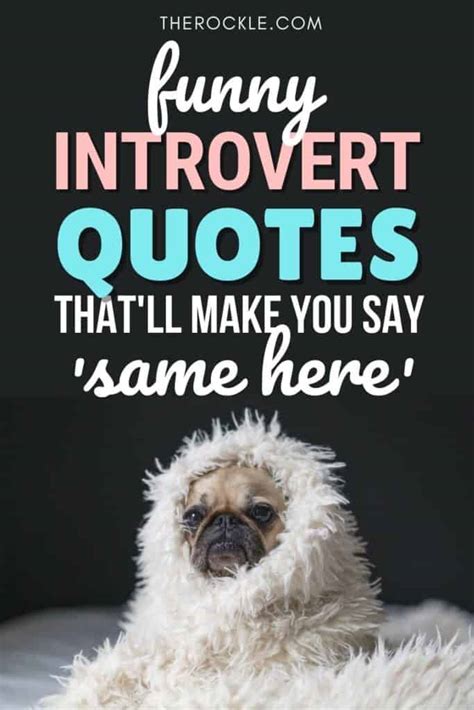 Funny Introvert Quotes Thatll Make You Say Same Here