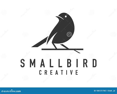 Elegant Creative Bird Logo Design Inspiration Stock Vector