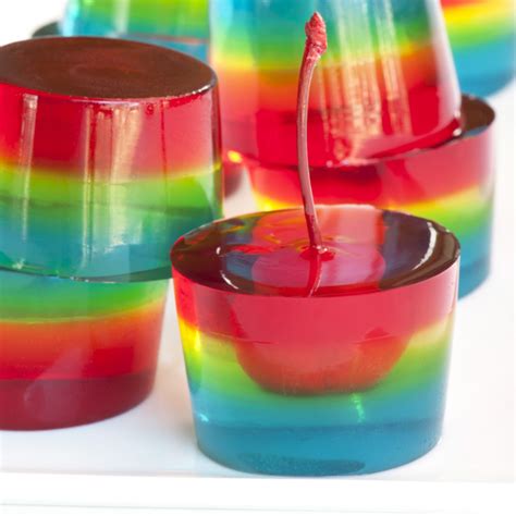 Rainbow Jello Shots - Do It And How