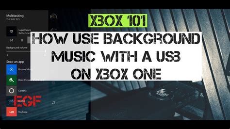 How To Use Background Music On Xbox One With A Usb Xbox 101 Youtube