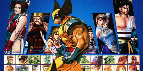 Best Crossover Fighting Games Of All Time Ranked