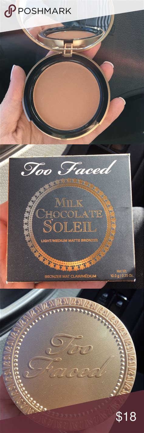 Too Faced Milk Chocolate Soleil Bronzer NWT Chocolate Soleil Bronzer