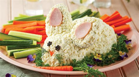 Easter Bunny Cheese Ball Recipe Wisconsin Cheese