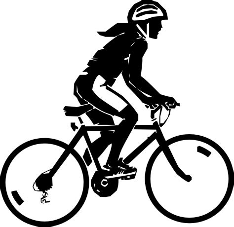 Onlinelabels Clip Art Bike Rider