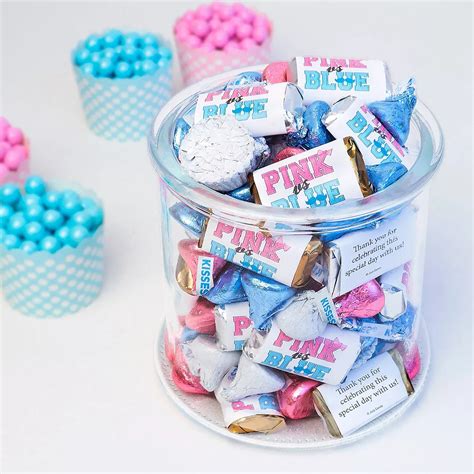 Gender Reveal Hersheys Chocolate Mix 180pc Party City