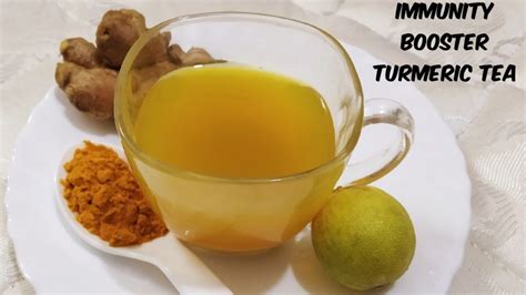 How To Make Turmeric Tea TURMERIC TEA Immunity Booster Kadha Weight