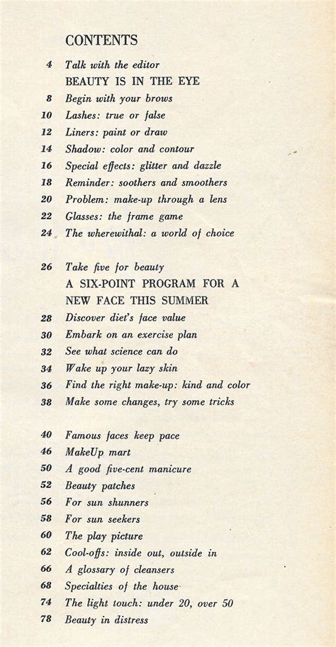 1961 Make Up And Beauty Guide 1000 Hints Magazine Pdf Download Now Etsy