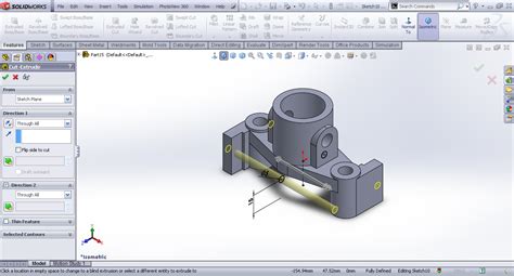 Inducción centro de servicios financieros evento 3 nombre: Tutorial - Modeling guide bracket in SolidWorks? | GrabCAD ...