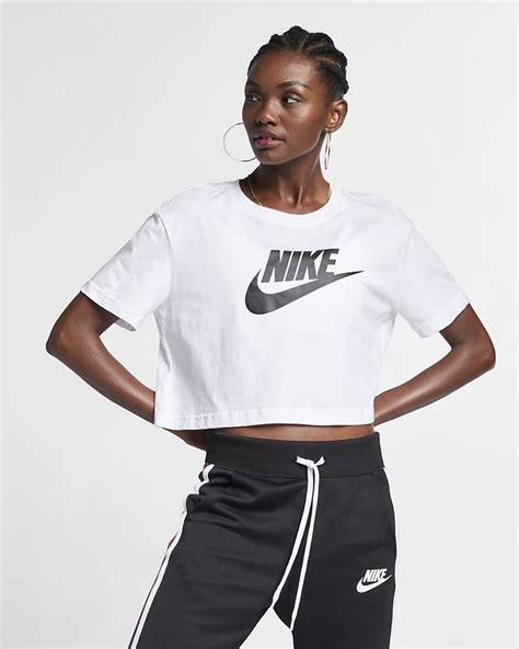 nike sportswear essential cropped t shirt hot sex picture