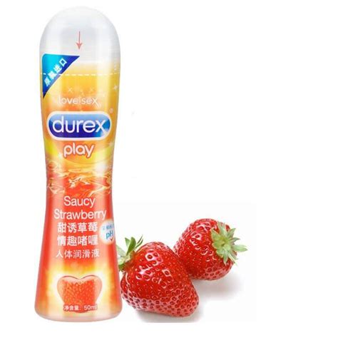 Edible Strawberry Sex Lubricant