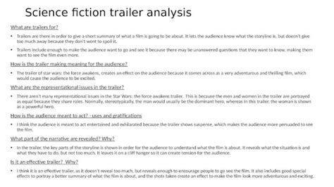 Pptx Sci Fi Trailer Analysis Dokumen Tips