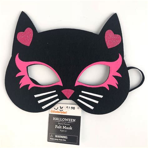 Halloween Felt Mask Cat Antifaces Para Niños