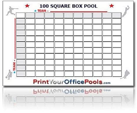 You Get One Single Side Re Useable 100 Box Pool With A Free Marker