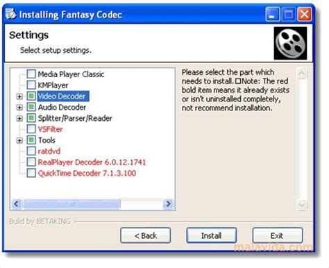 The development team sends regular updates and has been able to build a solid community base. Fantasy Codec Pack App Free Download for PC Windows 10