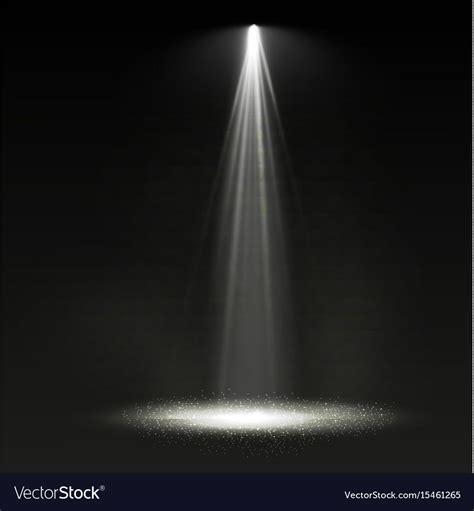 Spotlight Light Effectscene Illumination Vector Image