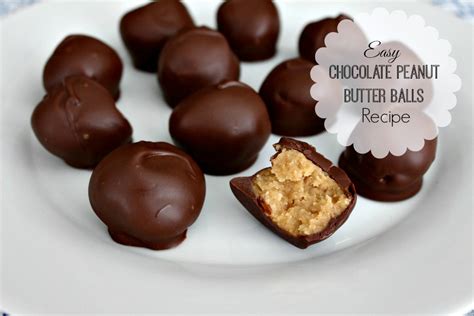 The Best Chocolate Peanut Butter Balls Recipe Ever