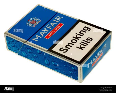 A Packet Of 20 Mayfair Cigarettes Stock Photo Alamy