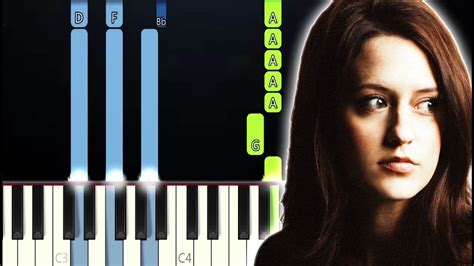 Natalie Taylor Surrender Piano Tutorial Youtube