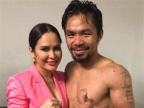 look manny pacquiao posts first photo with wife jinkee after fight win gma entertainment
