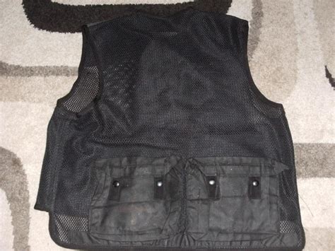 Black Sas Type Meshsuede Assault Vest