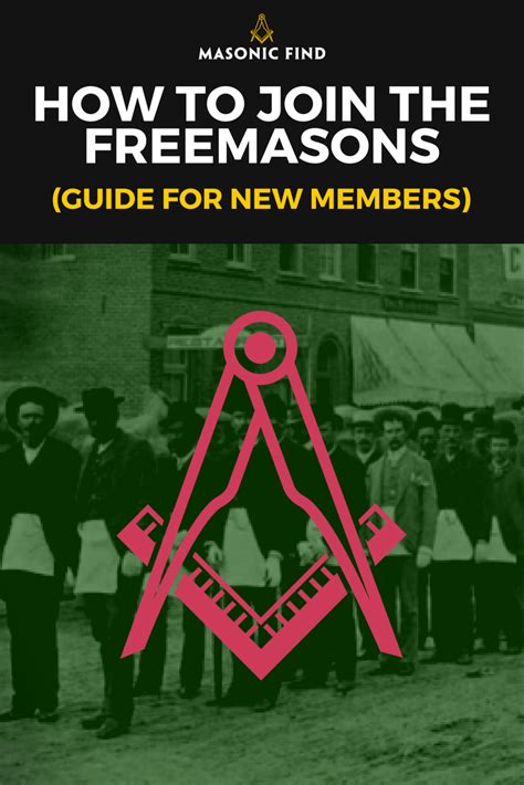 Many people wonder how to join the freemasons, but do not know how to start. How To Join The Freemasons? | Freemason, Masonic, Masonic ...