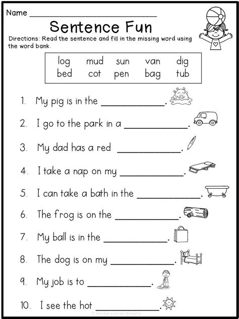 First Grade Phonics English Worksheets For Grade 1 Kidsworksheetfun