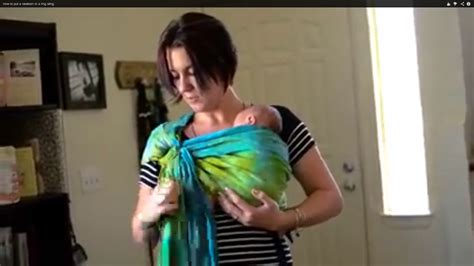 A ring sling is a piece of woven wrap cut to a specific length (depending on size) and sewn at the shoulder with rings to create a convenient sling to use to there are some great options for ring slings for a newborn and ring slings for a toddler, making it easier for your little one as they grow. Leap! ...and the Net Will Appear: Wear Your Baby Wednesday ...