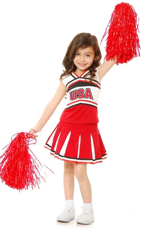 Childs Usa Cheerleader Costume Girls Costumes Sports And Cheerleaders