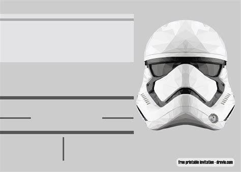 Downloadable Free Printable Star Wars Party Invitations
