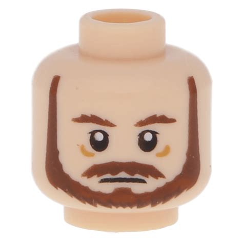 Lego Einzelteil 3626cpb0620 Light Flesh Minifig Head Beard With