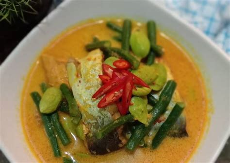 Gulai kepala ikan kakap foto resep utama. Resep Gulai Ikan Kental - Mudah Cara Bikin Resep Gulai ...