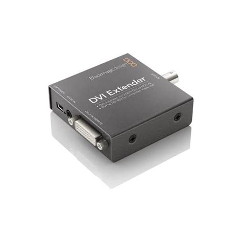 These receivers covers optical cwdm transmitters, electrical interfaces as well as analog pal/ntsc interfaces. Blackmagic BMD-HDLEXT-DVI DVI to SDI Converter