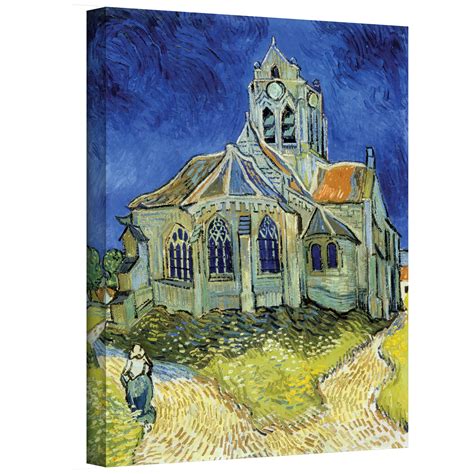 Vault W Artwork The Church At Auvers By Vincent Van Gogh Wrapped