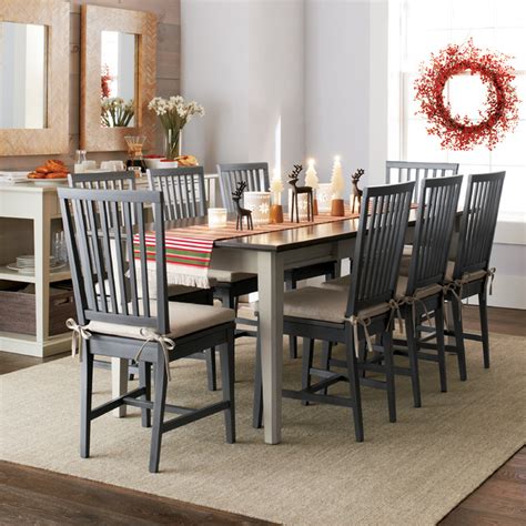 Use trivets for hot items. Crate and Barrel at the Holidays