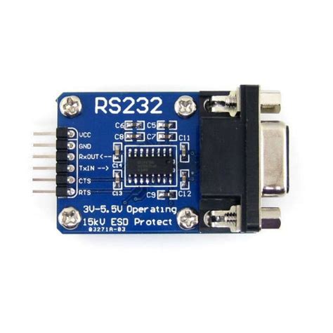 Rs232 Board Waveshare 3965 Sp3232 On Board 3v 55v Esd Enhanced