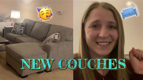 Our New Ashley Furniture Couches Finally Arrived Youtube