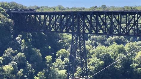 Highest Railroad Bridge In United States Over Navigable River High