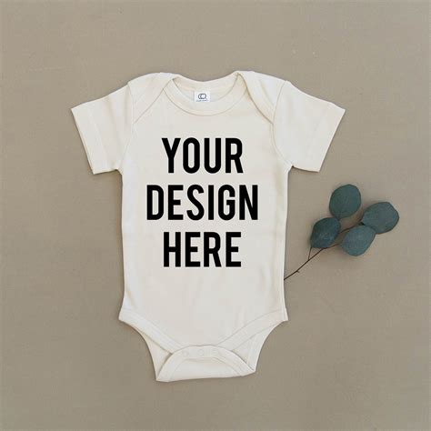Custom Design Organic Baby Onesie® Urban Baby Co