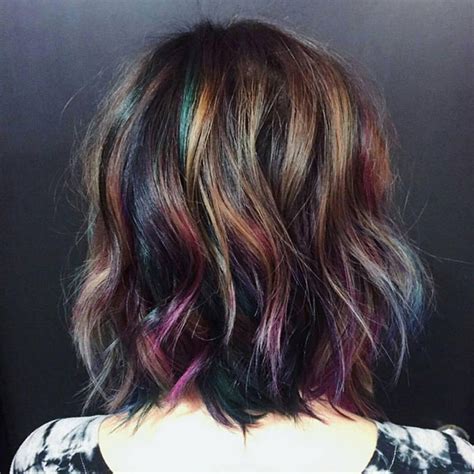 Infused with 100% argan oil for smoothness and shine. How to Create Oil Slick Hair - Tricoci University of ...