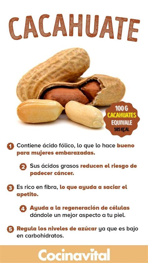 Propiedades Del Cacahuate Fruit Health Benefits Health Food Healty Food