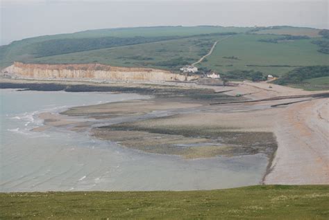 Cuckmere River Delta At Low Tide © N Chadwick Geograph Britain And