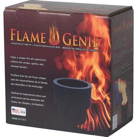 No smoke, no sparks, from a flame genie wood pellet firepit. Buy Flame Genie Wood Pellet Fire Pit