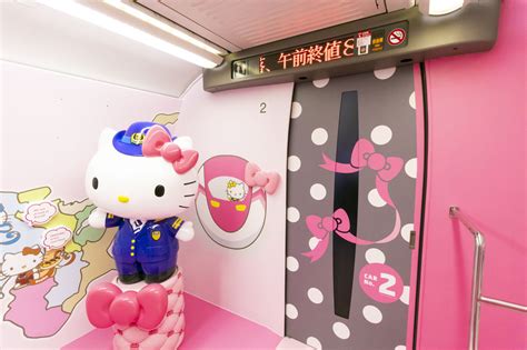 introducing the hello kitty shinkansen japan s cutest high speed train